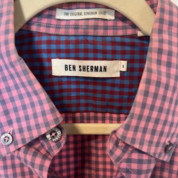 Ben Sherman “the original” gingham shirt size small - Picture 2 of 6